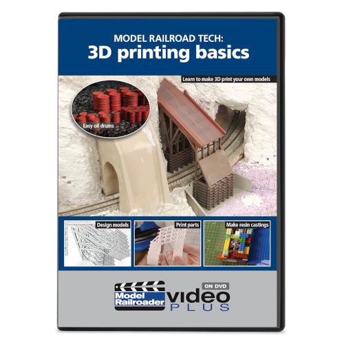 Model Railroad Tech: 3D Printing Basics DVD