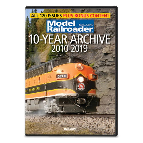 Model Railroader: 10-Year Archive 2010-2019 DVD-ROM