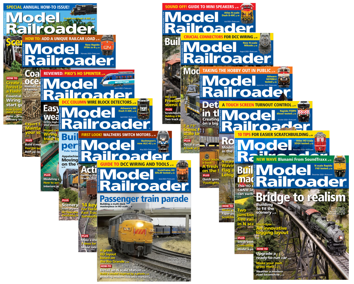 Model Railroader 2022 Collection Store