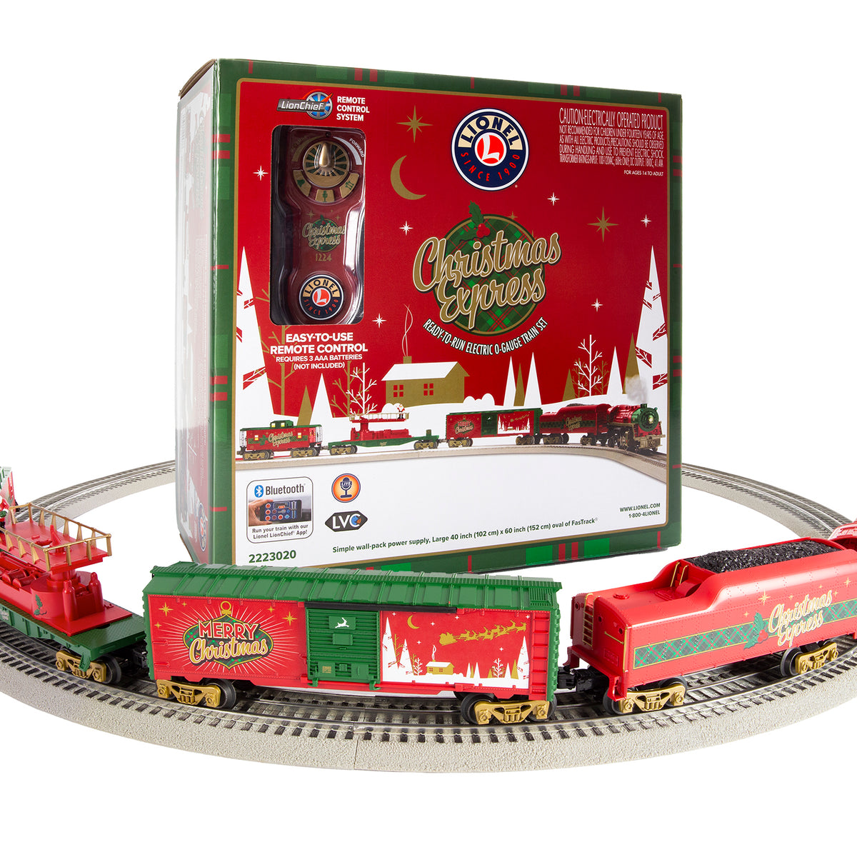 Lionel® Christmas Celebration LionChief Set with Bluetooth 5.0 Trains