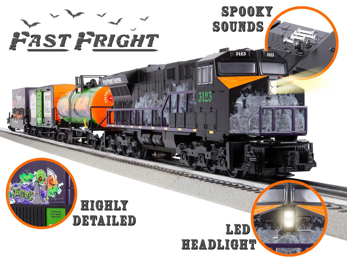 Lionel®  Fast Fright Halloween LionChief Bluetooth 5.0 Set