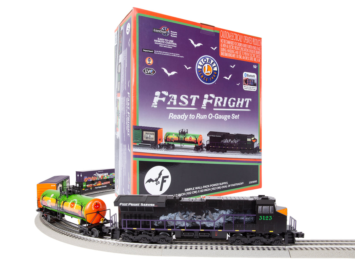 Lionel®  Fast Fright Halloween LionChief Bluetooth 5.0 Set