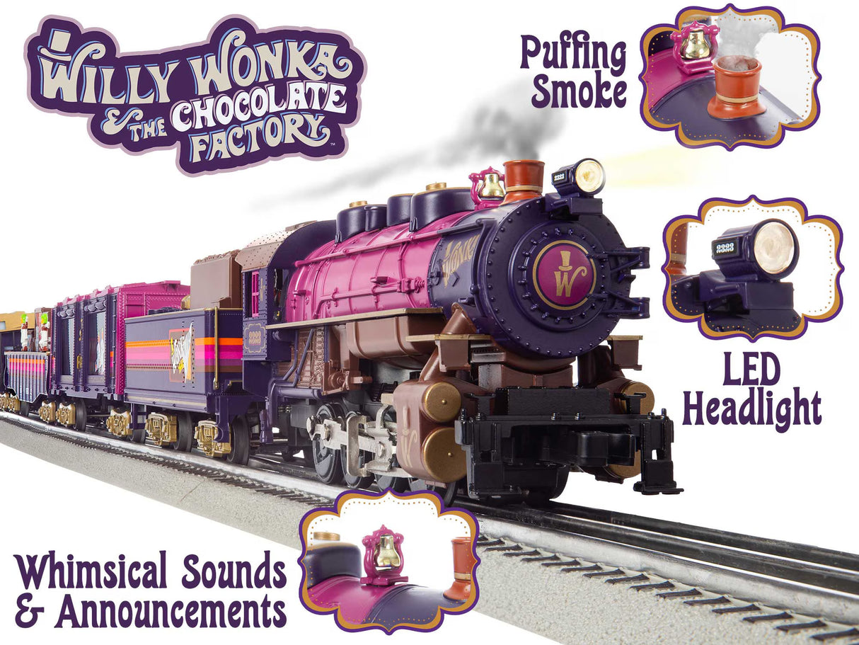 Lionel® Willy Wonka & The Chocolate Factory LionChief Bluetooth 5.0 Set