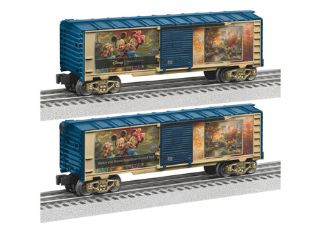 Lionel® Thomas Kinkade Studios - Disney Mickey & Minnie Sweetheart Central Park Boxcar