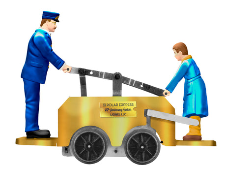 Lionel® The Polar Express Gold Edition Windup Handcar