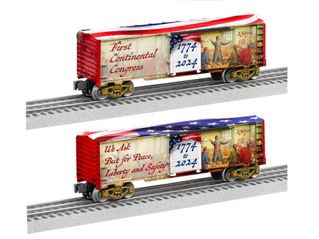 Lionel® First Continental Congress 250th Anniversary MUSA Boxcar
