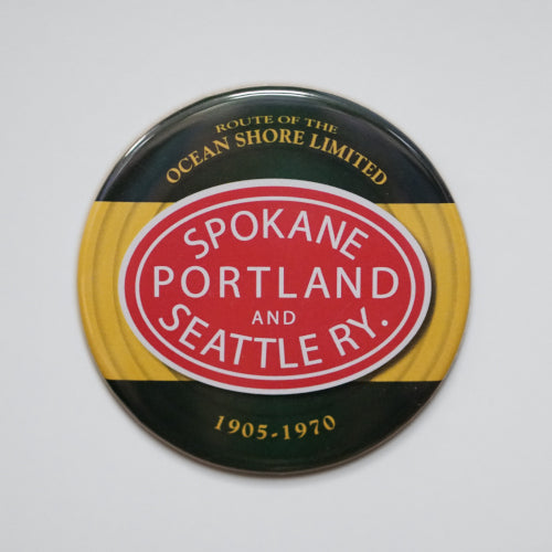 Chapeau De Conducteur De Train Vintage Années 80 - Spokane Portland Seattle Railroad - Neuf Sans étiquette