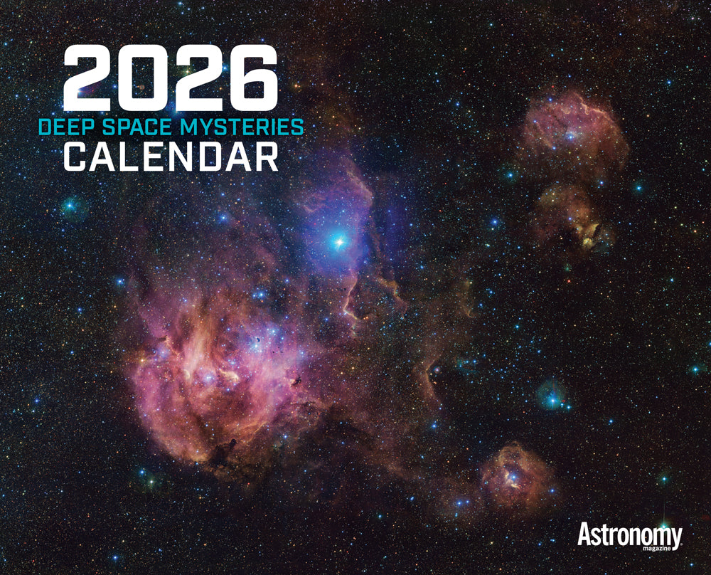 Calendario Da Parete Space Bound 2026 – 12 Immagini Spaziali Mozzafiato, Formato A3