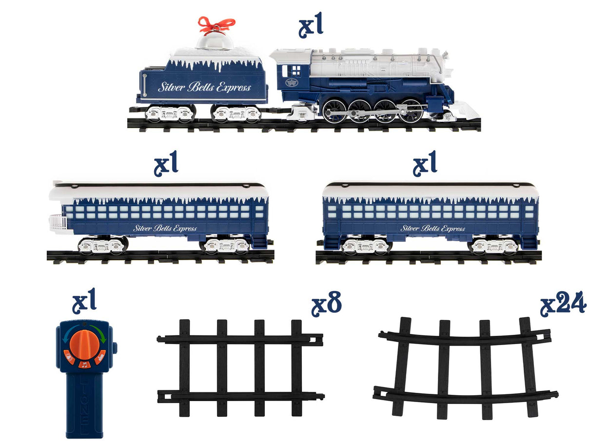 Lionel® Silver Bells Express Ready-To-Play Train Set