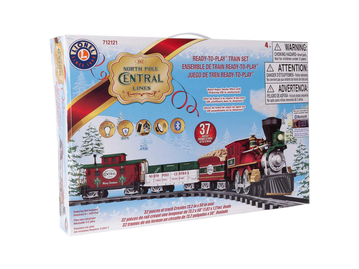 Lionel®  North Pole Central Ready-To-Play Train Set with Bluetooth
