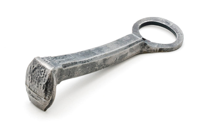 Railroad Spike Bottle Opener