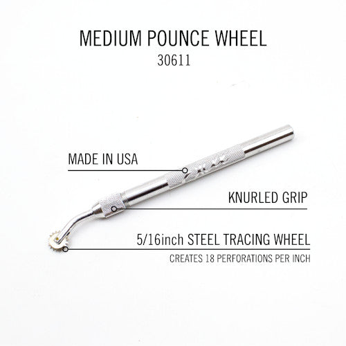Three Piece Pounce Wheel Set