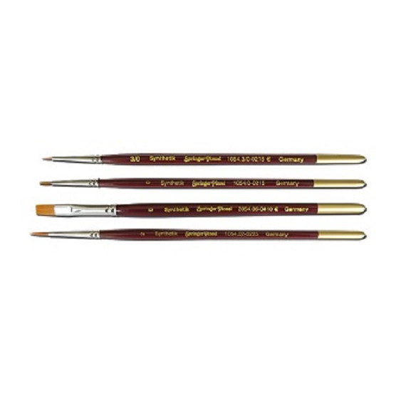 Flex-I-File Paint Brush Set 3/0 0 2 6 - 4pc