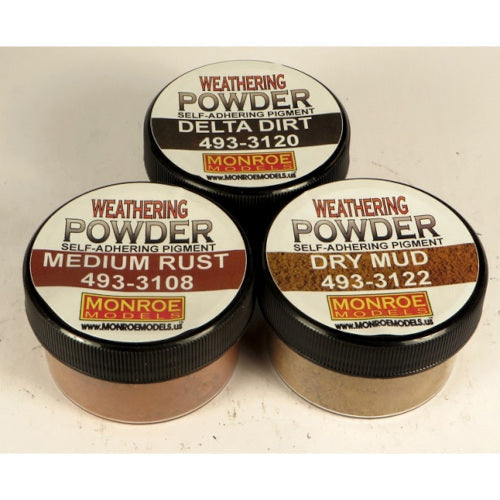 Dirt & Rust Weathering Powder Set - 3pk