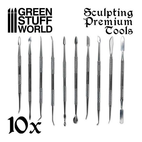 Professional Sculpting Tools with Case - 10pc