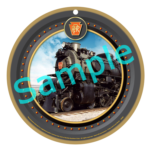 Pennsylvania Railroad Heritage 6755 Wooden Sign