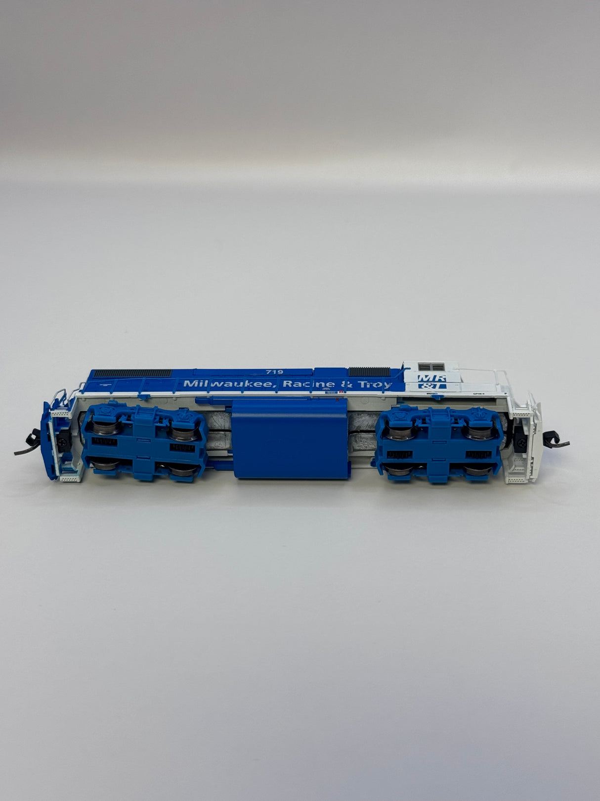 Milwaukee, Racine & Troy GP38-2 Diesel Locomotive — Road No. 719