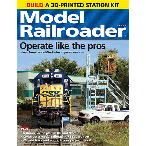 model railroader march 2026 cover