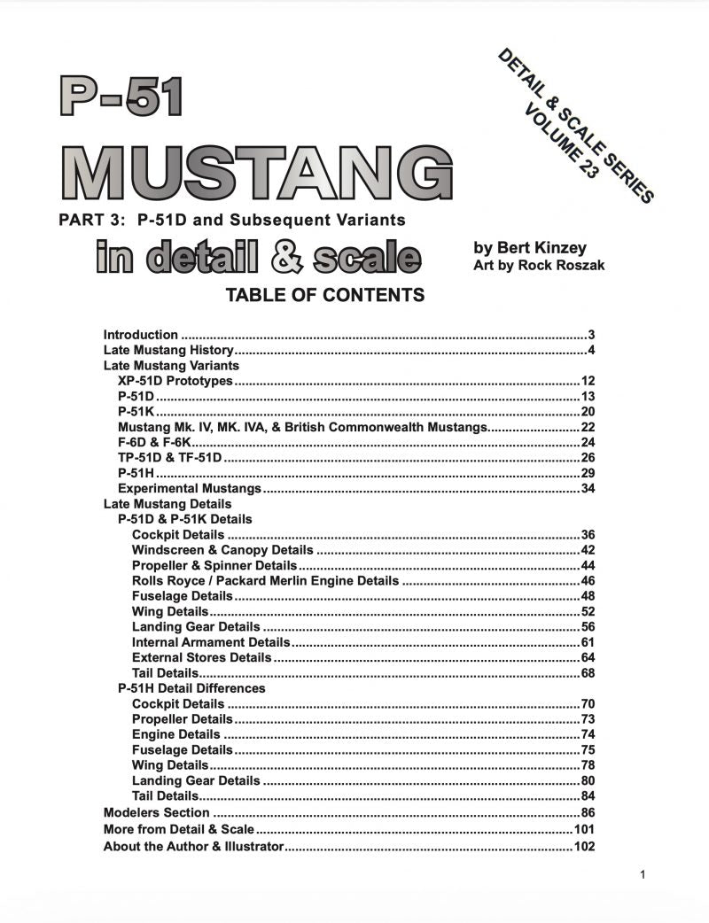 P-51 Mustang in Detail & Scale - Part 3