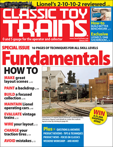 Classic Toy Trains January 2011