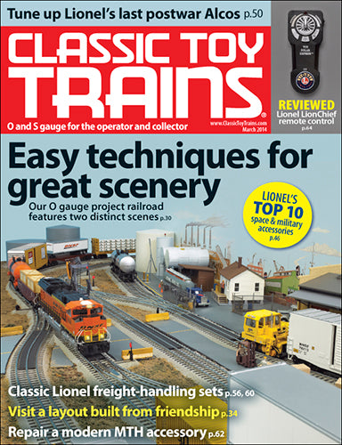 Classic Toy Trains March 2014