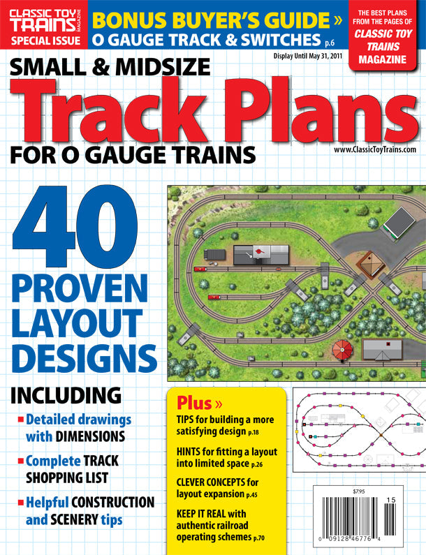 Small Midsize Track Plans for O Gauge Trains