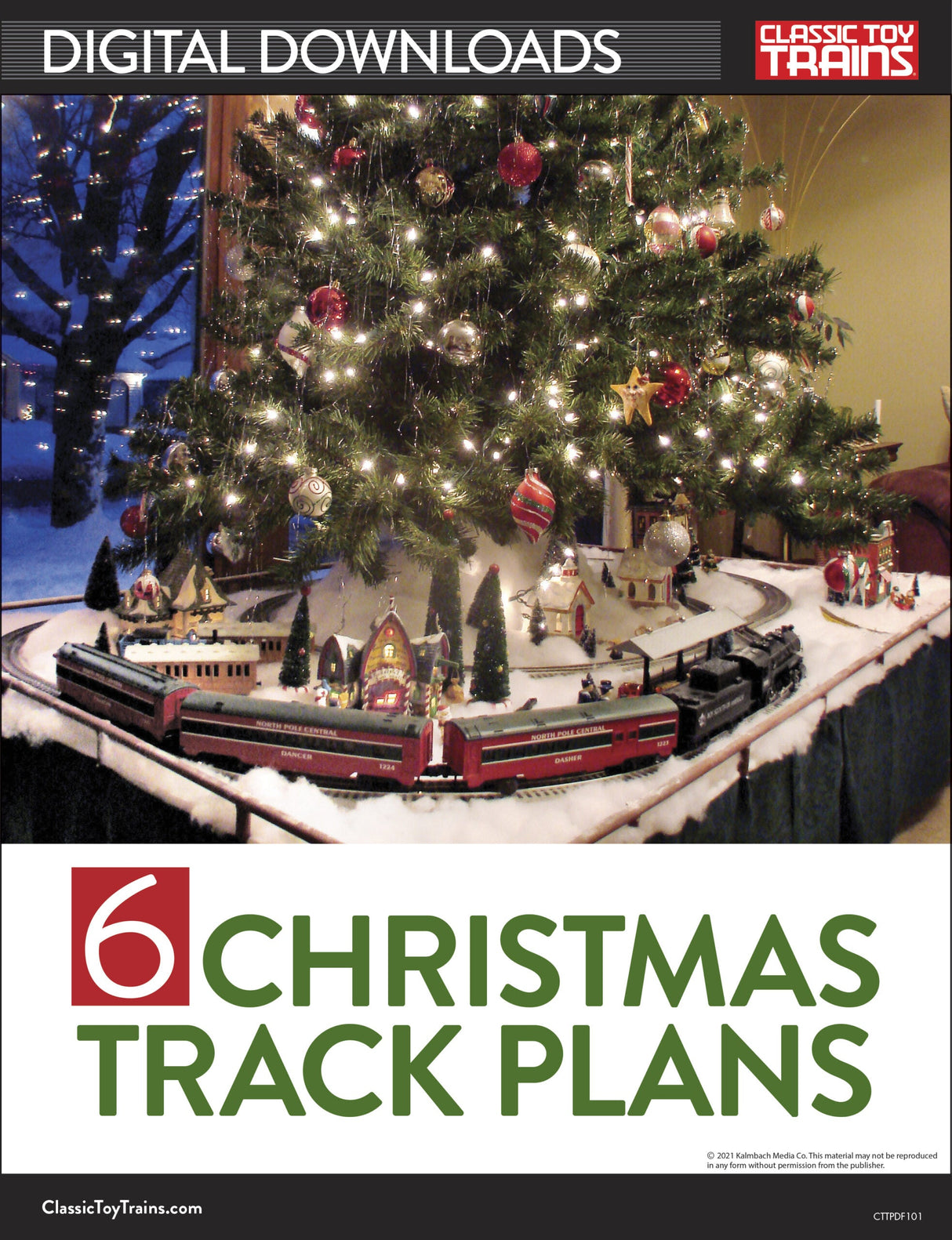 Six Christmas track plans
