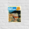 January 1984 Model Railroader 50th Anniversary Issue Cover Print
