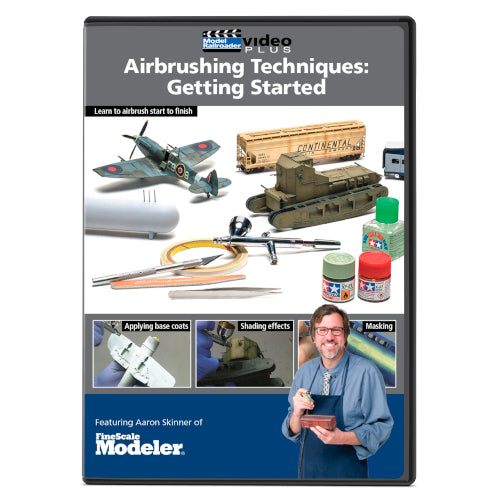 Airbrushing Techniques: Getting Started DVD – Trains.com Store