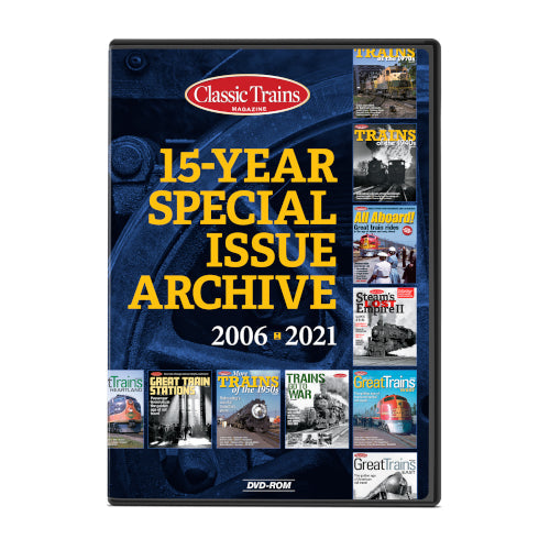 Classic Trains 15-Year Special Issue Archive DVD-ROM