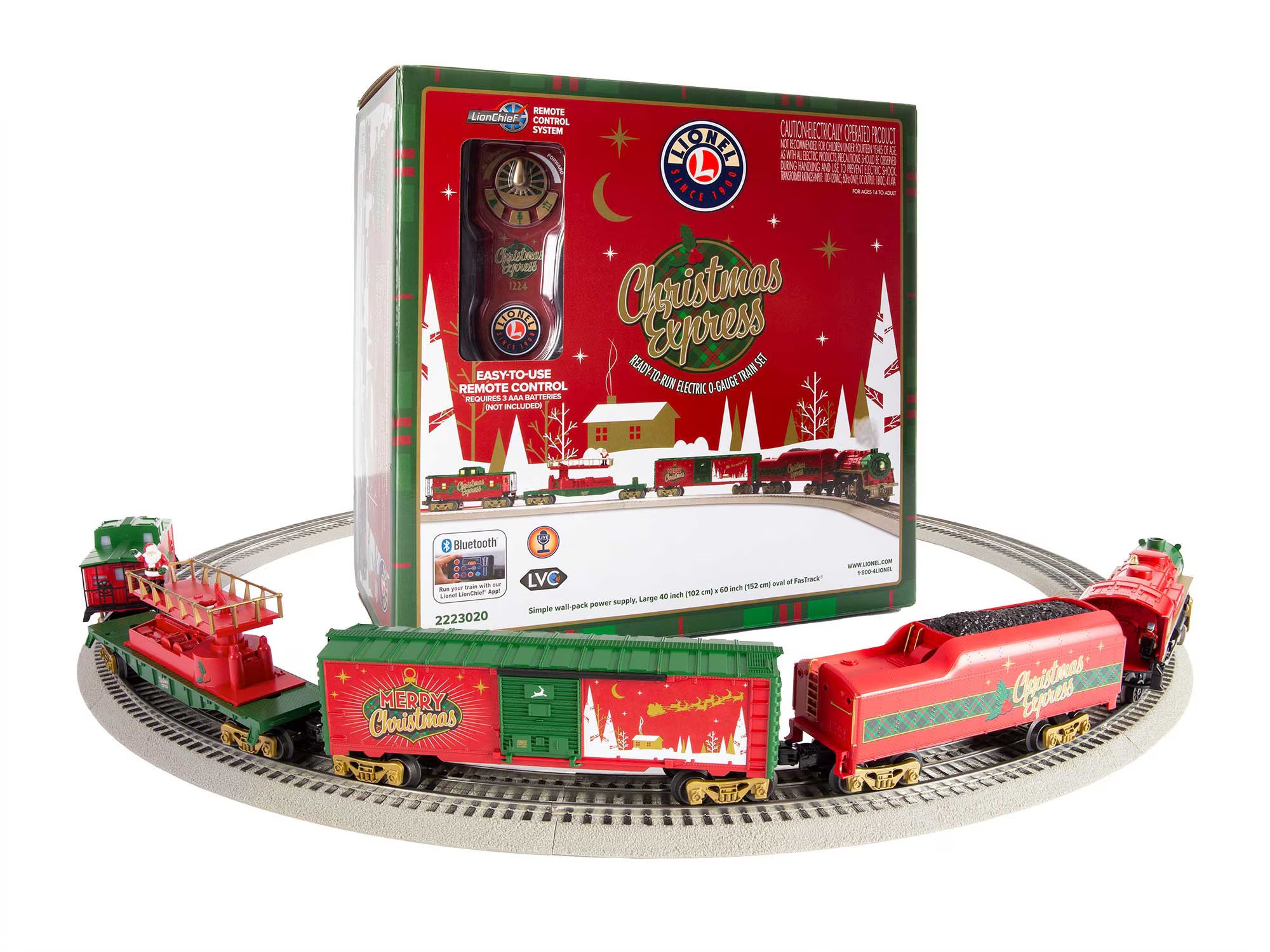 Lionel® Christmas Celebration LionChief Set with Bluetooth 5.0