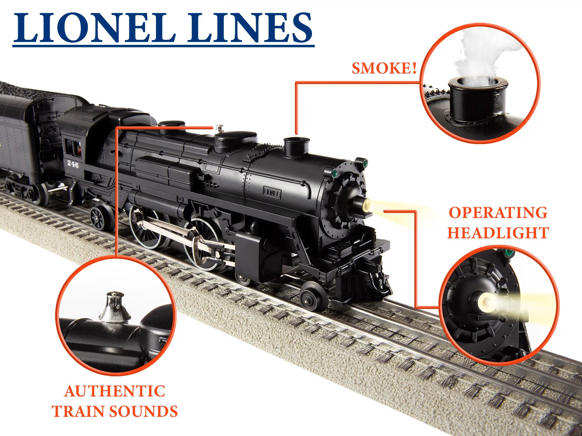 Lionel® Lionel Lines Freight LionChief Set with Bluetooth