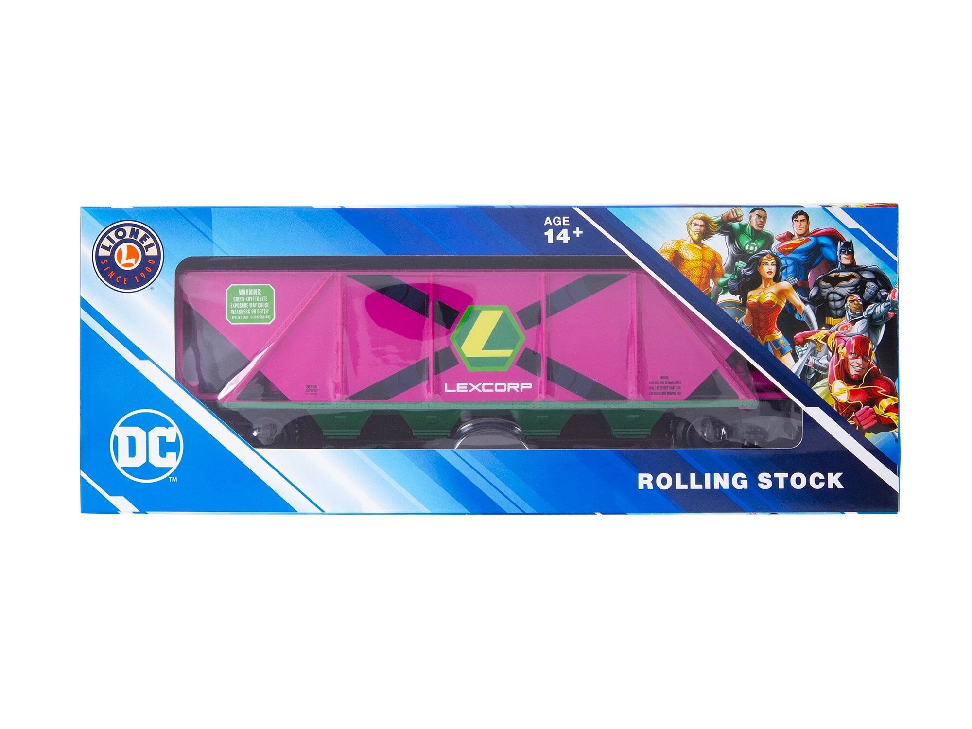 Lionel® DC Comics LexCorp Kryptonite Hopper – Trains.com Store