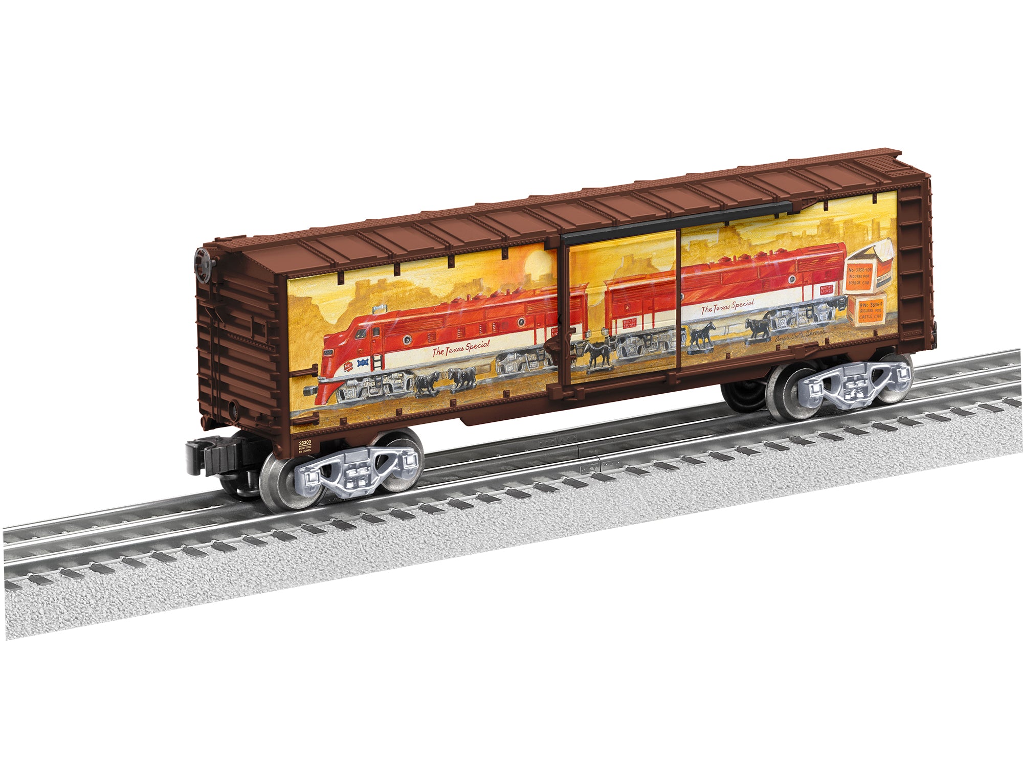Lionel® Angela Trotta Thomas Texas Special Boxcar – Trains.com Store
