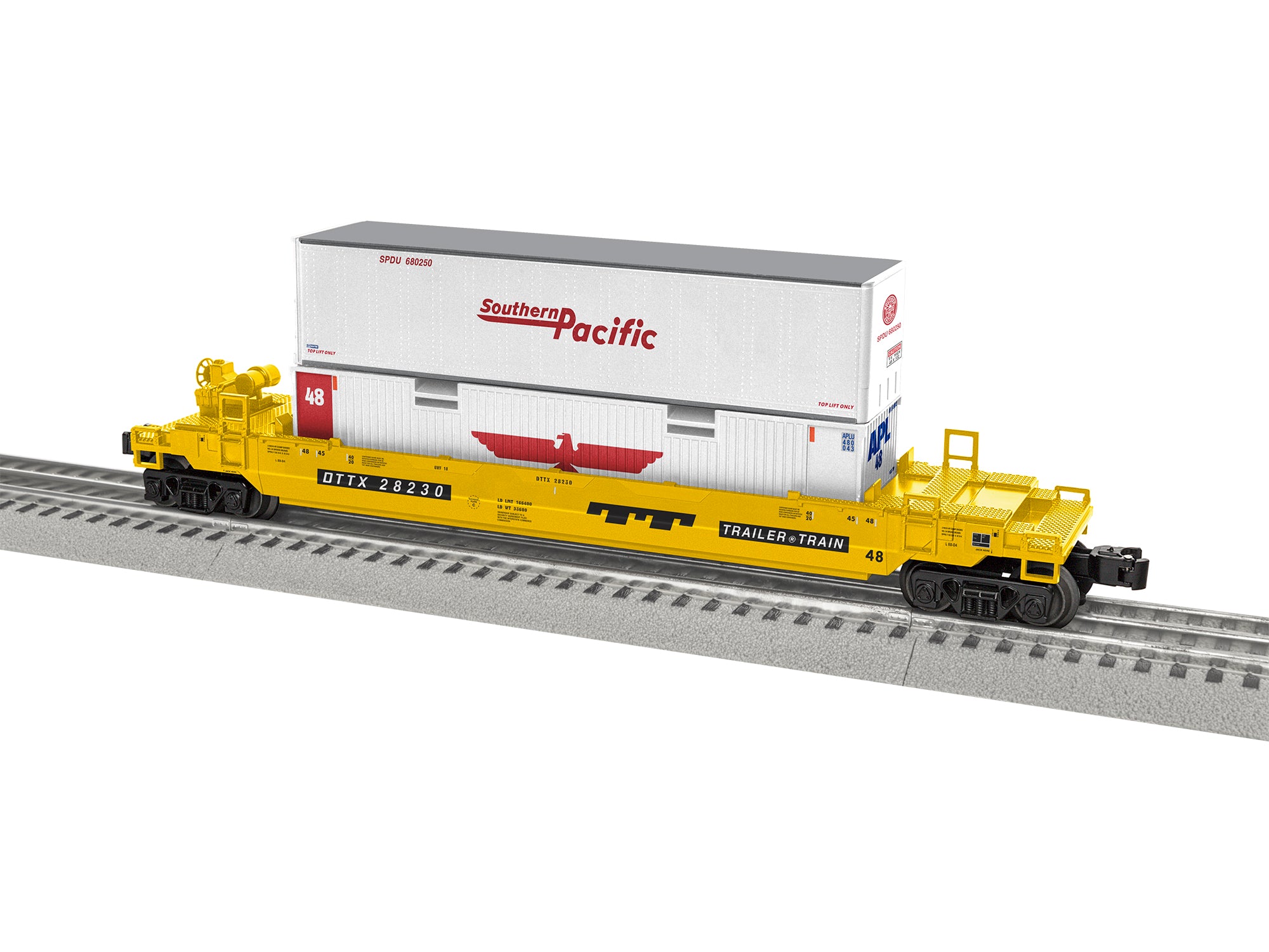 Lionel® TTX Maxi Stack w/ Container Load – Trains.com Store