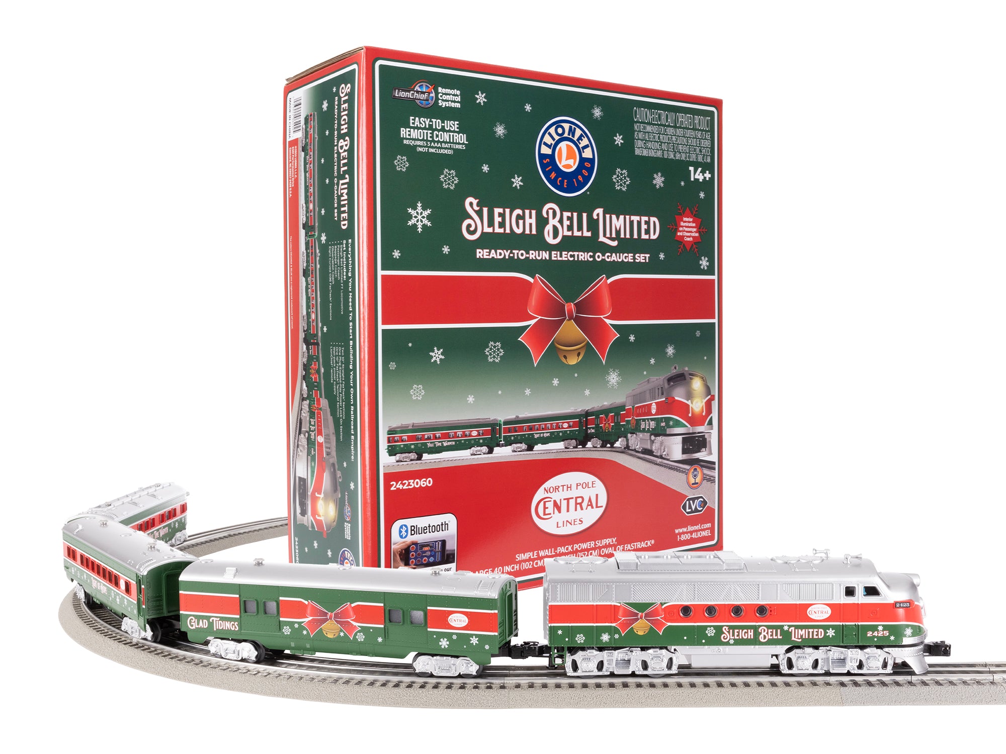 Lionel® Sleigh Bell Limited LionChief Bluetooth 5.0 – Trains.com Store