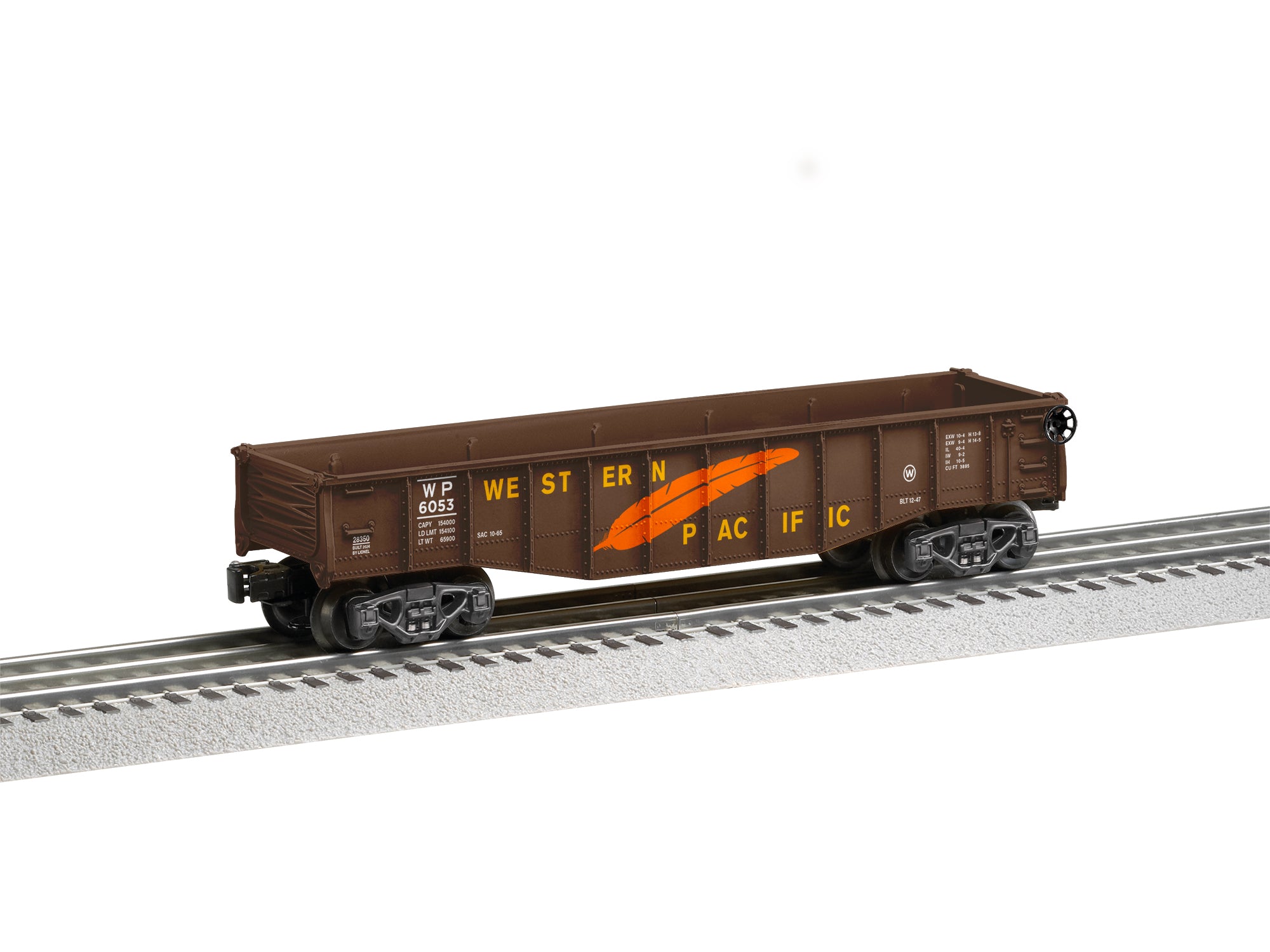 Lionel® Western Pacific Gondola #6053 – Trains.com Store