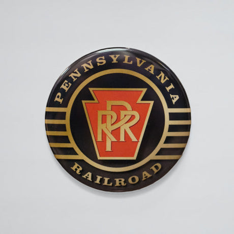 Pennsylvania Railroad Logo - Black Magnet