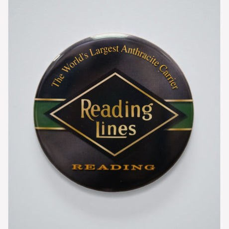 Reading Railroad Lines - Cigar Band  Magnet