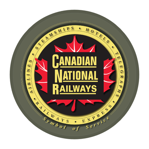 Canadian National Railroad Magnet