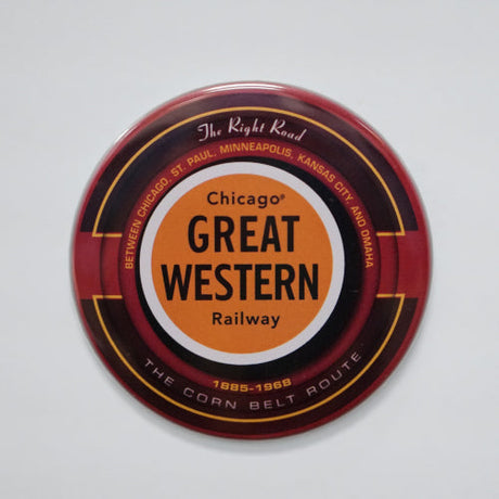 Chicago Great Western Railway Magnet