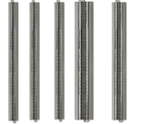 Bachmann E-Z Train Track Silver/Gray 36" Straight Track 25 Pcs HO Scale BAC44