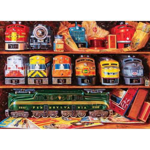 Angela Trotta Thomas Lionel Well Stocked Trains 1000pc Puzzle