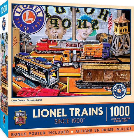 Lionel Dreams 1000pc Puzzle