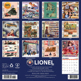 Lionel 2025 Wall Calendar