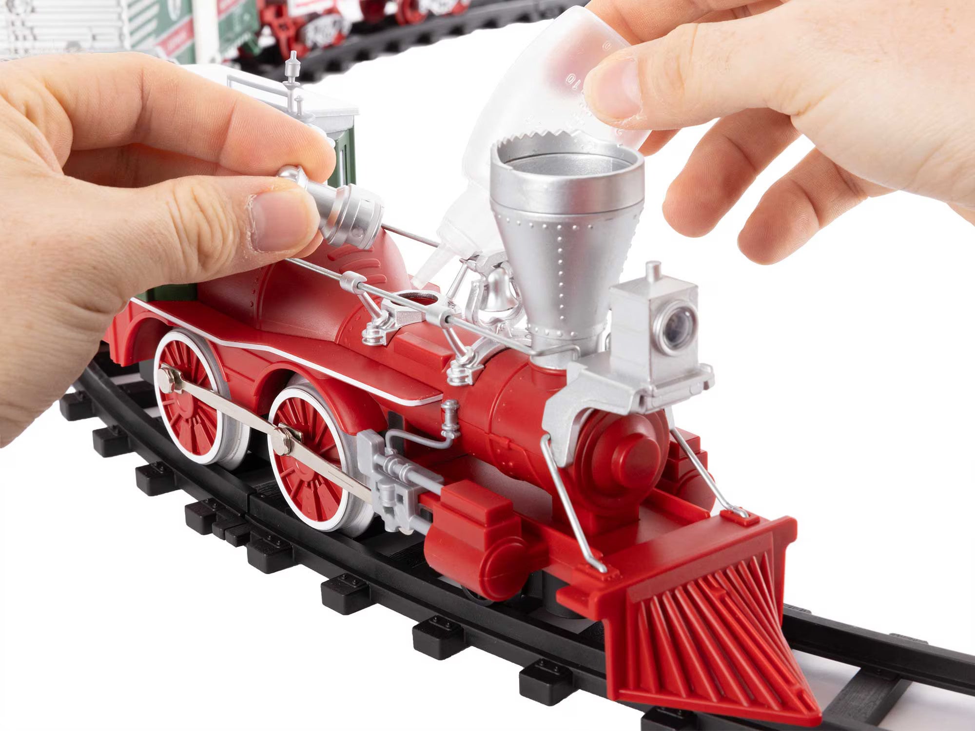 Lionel® North Pole Central Battery Operated O-Gauge Train Set