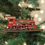 Santa's North Pole Express Engine Ornament