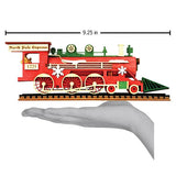 Santa's North Pole Express Engine Ornament