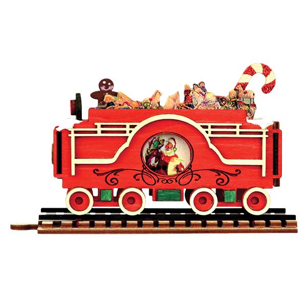 Santa's North Pole Express Tender Ornament