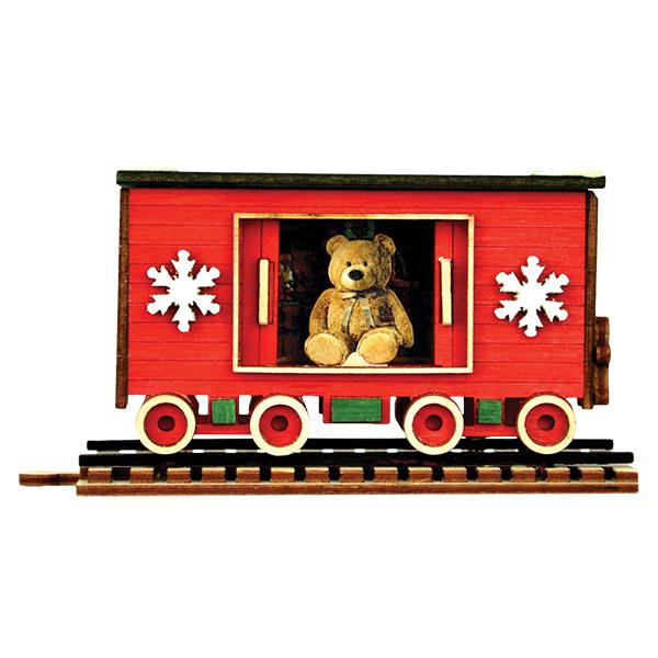 Santa's North Pole Express Box Car Ornament – Trains.com Store